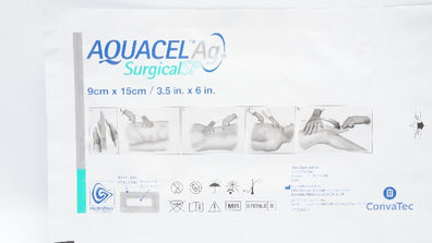 ConvaTec Aquacel Ag Advanced Antimicrobial Dressing 3.5inch x 6inch (x)